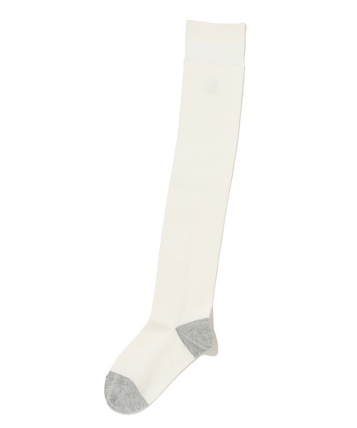 MARK & LONA（マークアンドロナ）の「Echo Overknee Socks | WOMEN（ソックス/靴下・レディース・ブラック/ネイビー・23cm～25cm）」の3枚目の写真