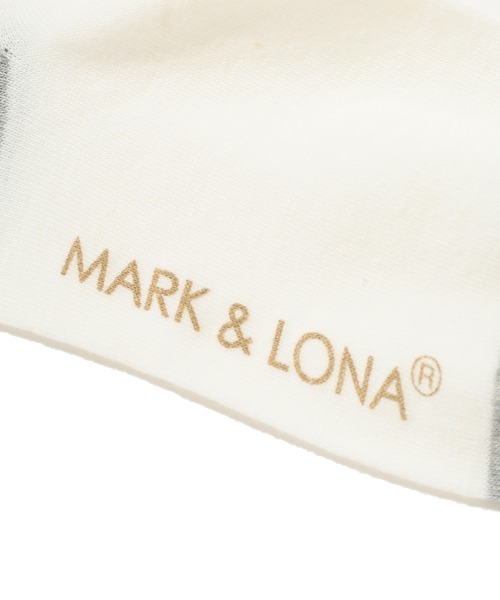 MARK & LONA（マークアンドロナ）の「Echo Overknee Socks | WOMEN（ソックス/靴下・レディース・ブラック/ネイビー・23cm～25cm）」の8枚目の写真