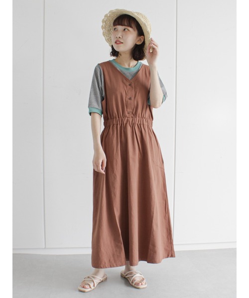 ehka sopo（エヘカソポ）の「バイカラージャカードプルオーバー（Tシャツ/カットソー・レディース・ブラック/レッド/オフホワイト/グリーン・ﾌﾘ-）」の19枚目の写真