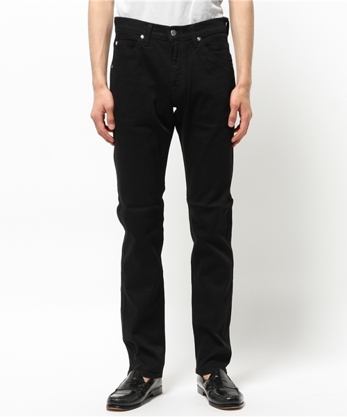 LEE×AMERICAN RAG CIE(リーアメリカンラグシー)の「LEE × AMERICAN RAG CIE スリムストレートストレッチカラーデニム(デニムパンツ・メンズ・ブラック/ホワイト・29inch/28inch/32inch/30inch/31inch)」の5枚目の写真