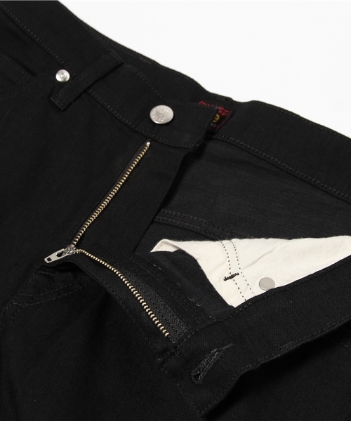 LEE×AMERICAN RAG CIE(リーアメリカンラグシー)の「LEE × AMERICAN RAG CIE スリムストレートストレッチカラーデニム(デニムパンツ・メンズ・ブラック/ホワイト・29inch/28inch/32inch/30inch/31inch)」の11枚目の写真