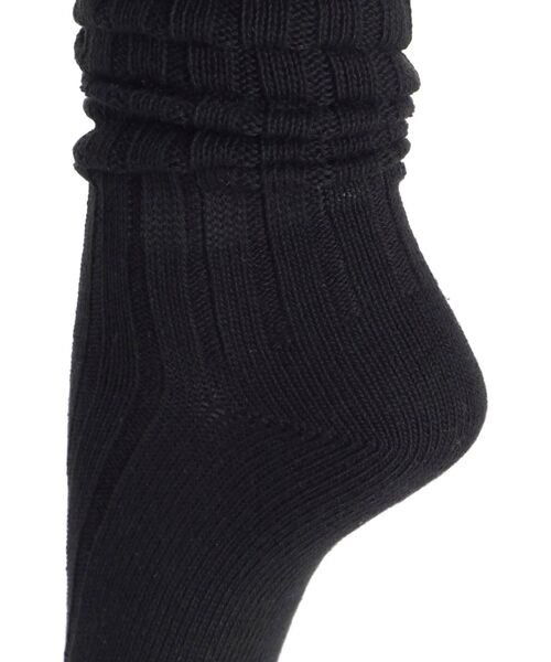 EMODA（エモダ）の「エンブレムルーズソックス（ソックス/靴下・レディース・ホワイト/ブラック・FREE）」の11枚目の写真