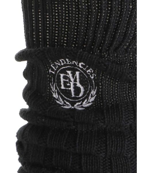 EMODA（エモダ）の「エンブレムルーズソックス（ソックス/靴下・レディース・ホワイト/ブラック・FREE）」の14枚目の写真