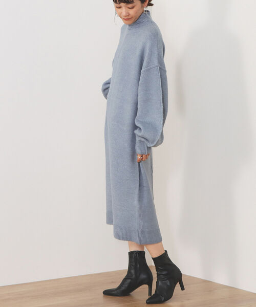 BEAMS HEART（ビームスハート）の「BEAMS HEART / アウトリンキング ワンピース（ワンピース・レディース・ベージュ/サックスブルー/イエロー系その他2・FREE）」の10枚目の写真