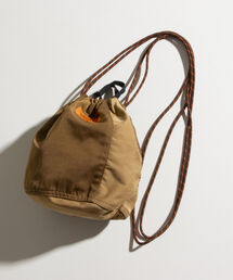 UNIVERSAL OVERALL | 【UNIVERSAL OVERALL/ユニバーサルオーバーオール】ミリタリーツイル巾着バッグ(ショルダーバッグ)