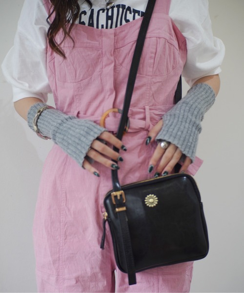 Port（ポート）の「ヴィンテージライク マルチ スクエアショルダー バッグ（ショルダーバッグ・レディース・ブラック/ライトブラウン・FREE）」の21枚目の写真