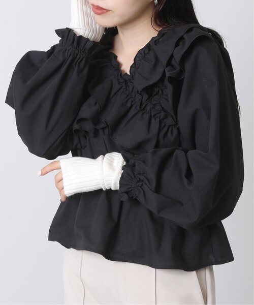 RAY CASSIN(レイカズン)の「アームウォーマー(アームカバー・レディース・ブラック/ライトグレー/キナリ/オレンジ・FREE)」の12枚目の写真