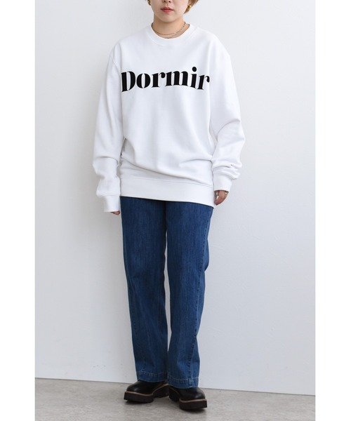palm RICHE（ポームリシュ）の「Dormirロゴスウェット（スウェット・レディース・チャコールグレー/グレー/オフホワイト・M）」の9枚目の写真