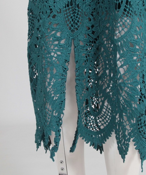 Julia Boutique(ジュリアブティック)の「刺繍レースタイトスカート/22531(スカート・レディース・ブラック/グリーン/プラム・ONE)」の20枚目の写真