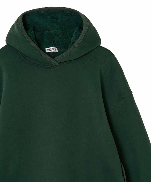 MILKFED.(ミルクフェド)の「SIDE SLIT SWEAT HOODIE(パーカー・レディース・ホワイト/ブラック/グリーン・ONE SIZE)」の14枚目の写真