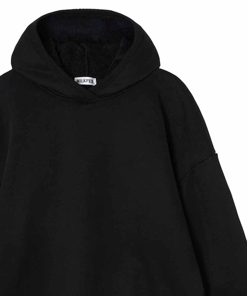 MILKFED.(ミルクフェド)の「SIDE SLIT SWEAT HOODIE(パーカー・レディース・ホワイト/ブラック/グリーン・ONE SIZE)」の7枚目の写真
