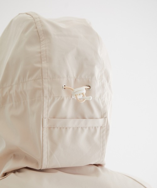 NERGY(ナージー)の「【撥水 透湿】サテン三層コート(その他アウター・レディース・ブラック/ベージュ/ライトグリーン・FREE)」の6枚目の写真