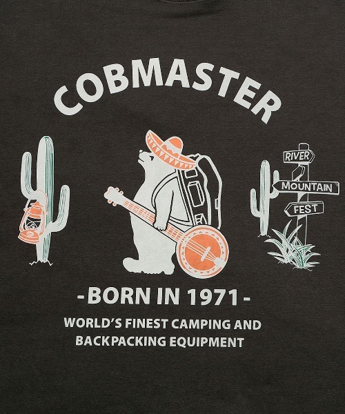 COBMASTER（コブマスター）の「【ユニセックス】COBMASTERコラボ ギタークマプリントプルオーバー（スウェット・レディース・グリーン/オフホワイト/ブルー/チャコールグレー・FREE）」の16枚目の写真