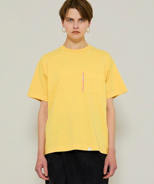 NEONSIGN(ネオンサイン)の「別注neon管Tシャツ(Tシャツ/カットソー・レディース・イエロー・36/38)」の9枚目の写真