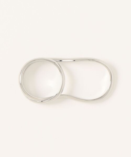 kutir（クティール）の「ダブルフィンガーリング（リング・レディース・ゴールド/シルバー・FREE）」の11枚目の写真