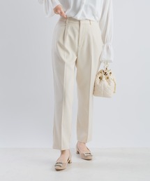 PICCIN（ピッチン）の「【セットアップ可能】ドビーオックステーパードパンツ（スーツパンツ）」