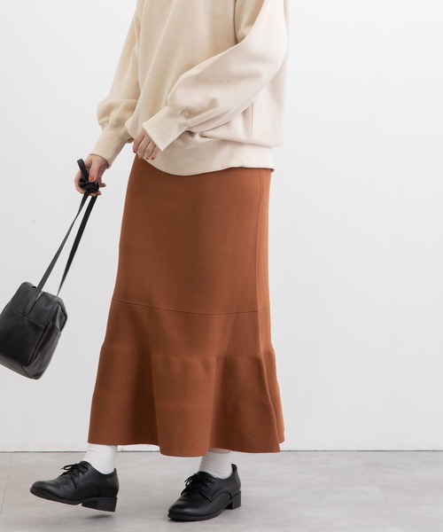 マーメイドニットスカート