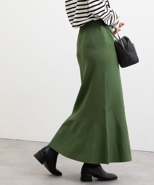 マーメイドニットスカート