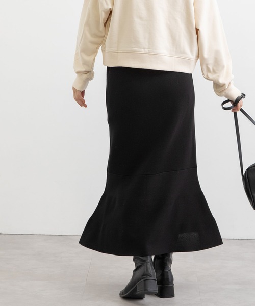 マーメイドニットスカート