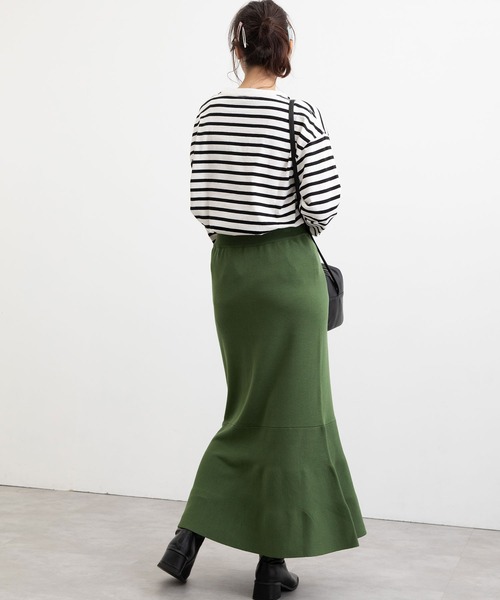 マーメイドニットスカート