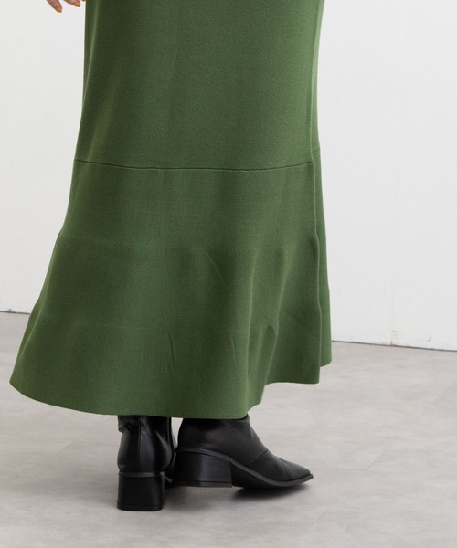 マーメイドニットスカート