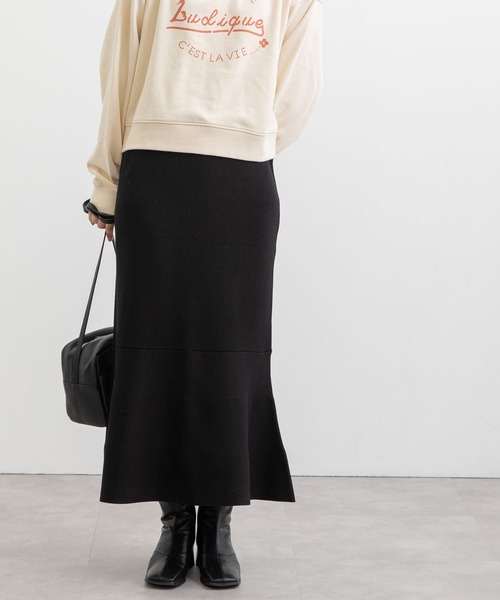 マーメイドニットスカート