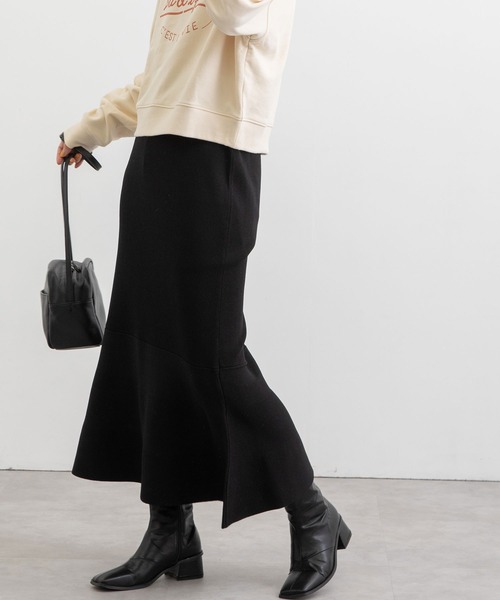 マーメイドニットスカート