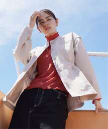 VENCEEXCHANGE | ノーカラーマルチウェイジャケット／ミリタリージャケット／マルチWAY／ミリタリーベスト(ミリタリージャケット)