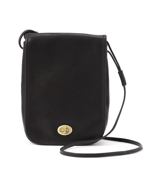 SLOW(スロウ)　bono　flap vertical shoulder bag/49S302K