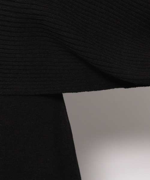 PAGEBOY(ページボーイ)の「マントボレロSETワンピース(ワンピース・レディース・チャコールグレー/ブラック/オフホワイト・FREE)」の13枚目の写真