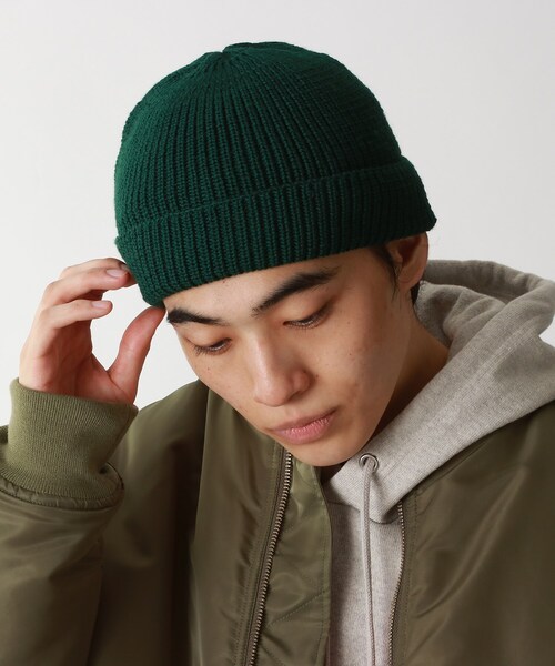 LEUCHTFEUER（ロイフトフォイヤー）の「◆【LEUCHTFEUER/ロイフトフォイヤー】ニットキャップ（ニットキャップ/ビーニー・メンズ・オレンジ/ブラウン系/ブラック/グレー/ダークグリーン・00）」の11枚目の写真