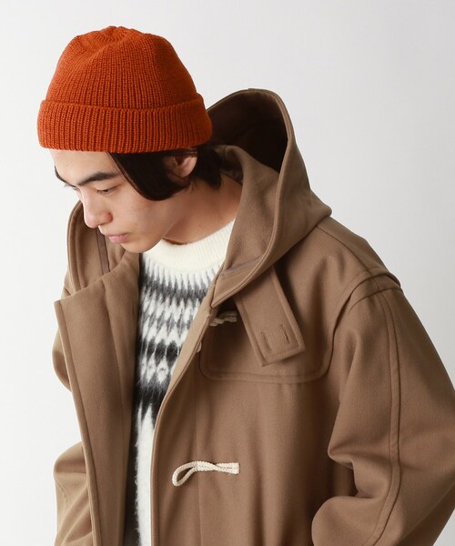 LEUCHTFEUER（ロイフトフォイヤー）の「◆【LEUCHTFEUER/ロイフトフォイヤー】ニットキャップ（ニットキャップ/ビーニー・メンズ・オレンジ/ブラウン系/ブラック/グレー/ダークグリーン・00）」の12枚目の写真