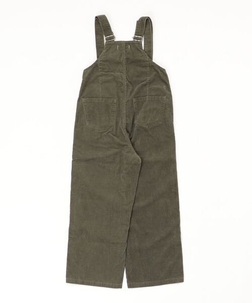 URVIN（アービン）の「URVIN/アービン　ZIP OVERALL CORDUROY（サロペット/オーバーオール・レディース・チャコール/オリーブ系・1/0）」の14枚目の写真