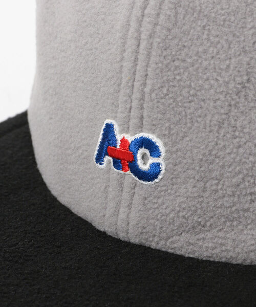 BEAMS（ビームス）の「GERRY cosby  A+C / Fleece 6 Panel Cap（キャップ・メンズ・グレー/ネイビー・ONE SIZE）」の5枚目の写真
