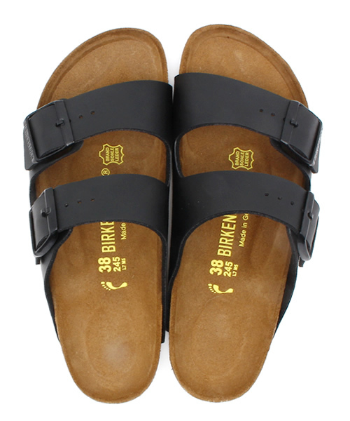 CIAOPANIC（チャオパニック）の「【Ciaopanic】【BIRKENSTOCK / ビルケンシュトック】　ARIZONA（サンダル・レディース・ブラック/ホワイト・38/36/37）」の4枚目の写真