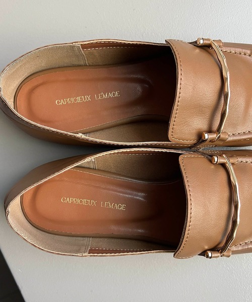 CAPRICIEUX LE'MAGE（カプリシューレマージュ）の「2WAYビットローファー（ローファー・レディース・ブラック/ベージュ・23.5/24.5）」の18枚目の写真