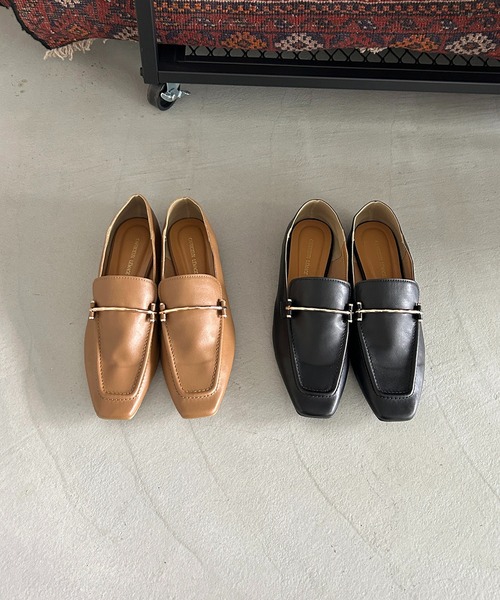 CAPRICIEUX LE'MAGE（カプリシューレマージュ）の「2WAYビットローファー（ローファー・レディース・ブラック/ベージュ・23.5/24.5）」の19枚目の写真