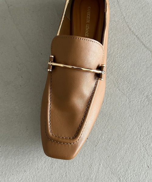 CAPRICIEUX LE'MAGE（カプリシューレマージュ）の「2WAYビットローファー（ローファー・レディース・ブラック/ベージュ・23.5/24.5）」の22枚目の写真