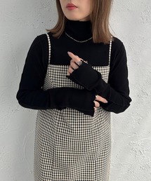apres jour mignon | 起毛リブメロートップス【ZOZOTOWN限定アイテム】(Tシャツ/カットソー)