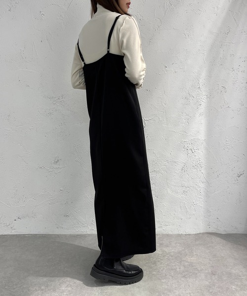 apres jour mignon(アプレジュールミニョン)の「起毛リブメロートップス【ZOZOTOWN限定アイテム】(Tシャツ/カットソー・レディース・ブラック/グレイッシュベージュ/グリーン/ブルー/オレンジ/アイボリー・フリー/X-LARGE)」の19枚目の写真