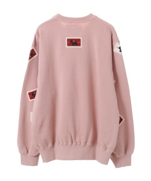 PINK HOUSE(ピンクハウス)の「スコッチテリアプリントトレーナー(スウェット・レディース・ブラック/ブルー/ピンク/キナリ/グリーン・フリー)」の16枚目の写真