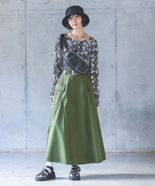 PAGEBOY（ページボーイ）の「モードワンショルBAG（ボディバッグ/ウエストポーチ・レディース・ブラック/オフホワイト・FREE）」の20枚目の写真