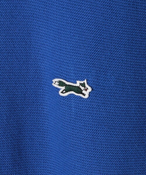 PENNEYS(ぺニーズ)の「【SHIPS any別注】PENNEYS:〈手洗い可能〉THE FOX ワンポイント ニット ベスト(ベスト・レディース・オフホワイト/ブルー・ONE SIZE)」の8枚目の写真