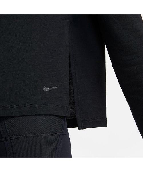 NIKE(ナイキ)の「ナイキ NIKE ナイキ NY DF L/S トップ(Tシャツ/カットソー・レディース・パープル/ブラック・M/L)」の4枚目の写真