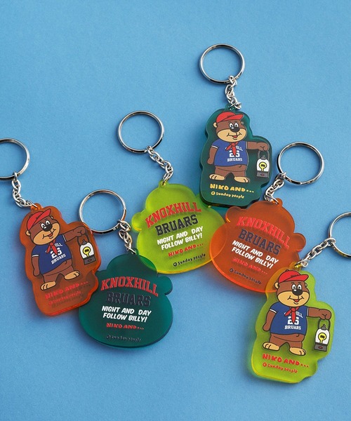 niko and...（ニコアンド）の「【BILLY(ビリー)】キャンプキーホルダー（キーホルダー・レディース・オレンジ/セージグリーン/ライトイエロー・0）」の10枚目の写真