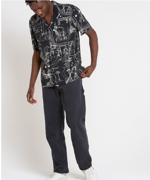 DEUS EX MACHINA(デウスエクスマキナ)の「R.G CATO SS SHIRT(シャツ/ブラウス・メンズ・ピンク/ブラック・SMALL/MEDIUM/LARGE)」の3枚目の写真