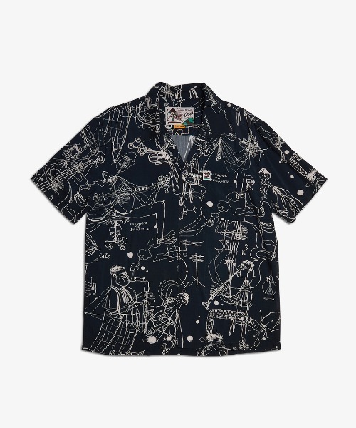 DEUS EX MACHINA(デウスエクスマキナ)の「R.G CATO SS SHIRT(シャツ/ブラウス・メンズ・ピンク/ブラック・SMALL/MEDIUM/LARGE)」の6枚目の写真