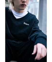 gibous（ギボス）の「gibous/ギボス/LHP別注Vネックロゴ