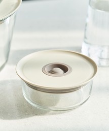 FIKA（フィカ）の「FIKA GLASS 耐熱ガラス製食品保存容器 丸型タイプ 280ml単品（キッチンツール・メンズ）」