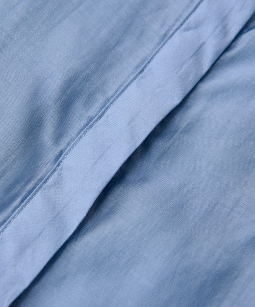 un dix cors(アンディコール)の「シアーオーバーシャツ(シャツ/ブラウス・レディース・ブラック/サックスブルー/アイボリー・FREE)」の17枚目の写真